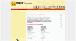 Desktop Screenshot of antonisverhuur.nl