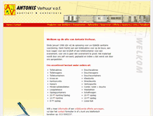 Tablet Screenshot of antonisverhuur.nl